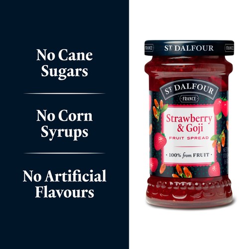 St Dalfour Strawberry & Goji Fruit Spread