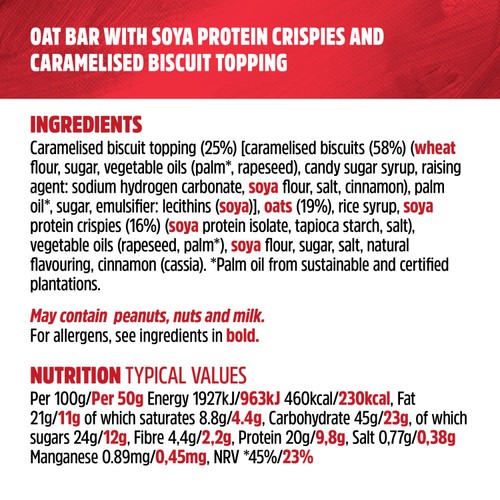 TREK Biscoff Protein Flapjacks Multipack