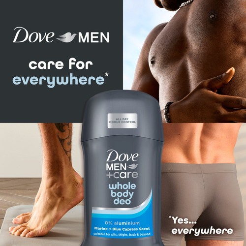 Dove Men+ 48h Whole Body Stick Marine & Blue Cypress
