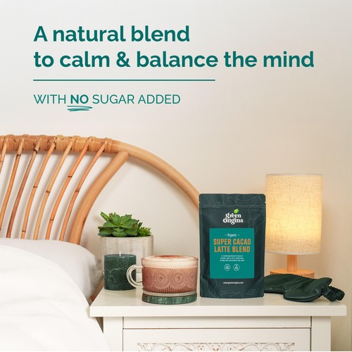 Green Origins Organic Super Cacao Hot Chocolate Blend 