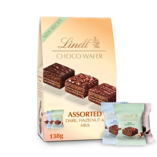 Lindt Choc Wafer Assorted Chocolate Sharing Box