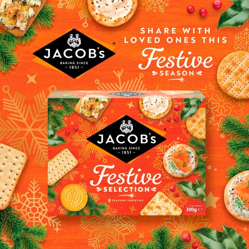 Jacob's Biscuits for Cheese 8 Variety Assortment