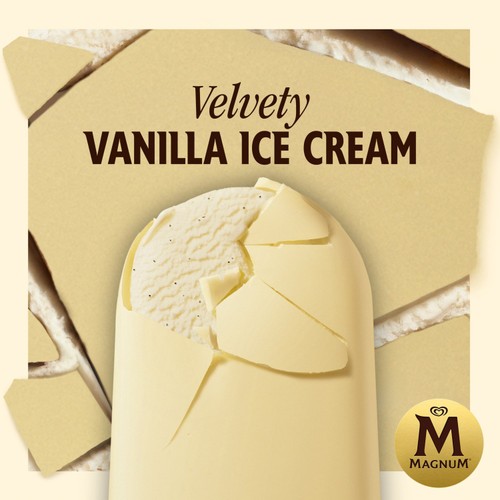 Magnum White Chocolate Ice Cream Sticks 