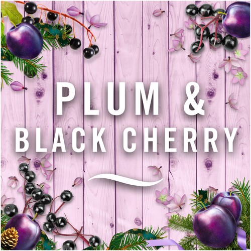 Febreze Plum & Black Cherry Air Freshener Bathroom Gel