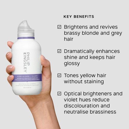 Philip Kingsley Pure Blonde/Silver Daily Shampoo