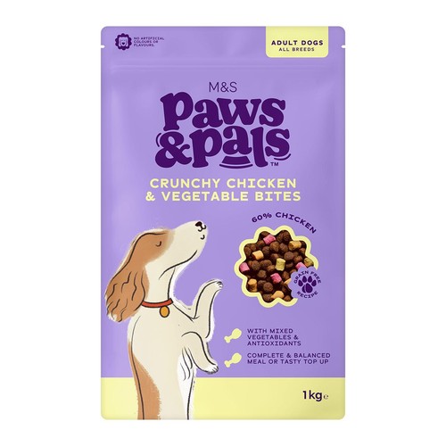 M&S Paws & Pals Crunchy Chicken & Vegetable Bites