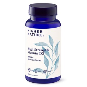 Higher Nature Everyday Essentials Vitamin D3 Capsules 2000iu