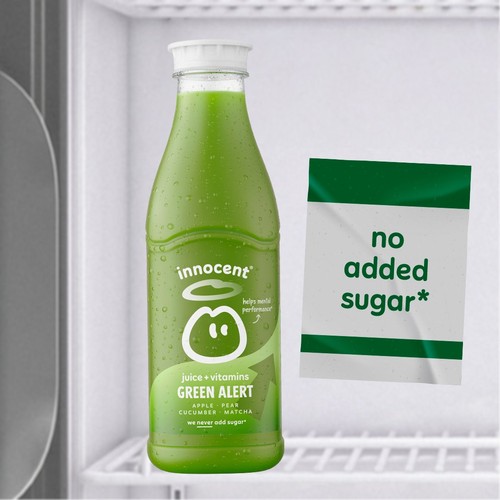 innocent Plus Green Alert Apple & Pear Juice with Vitamins