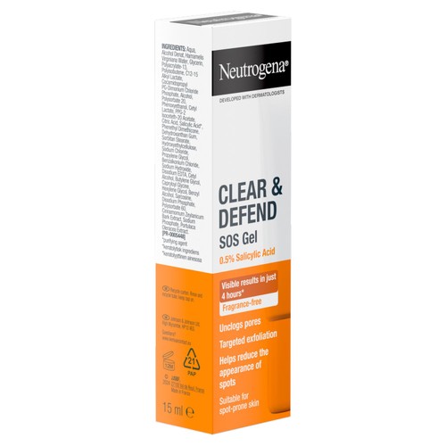 Neutrogena Clear & Defend SOS Gel with 0.5% Salicylic Acid