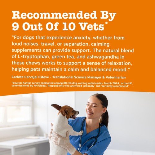 Zesty Paws Calming Dog Chews Turkey Flavour