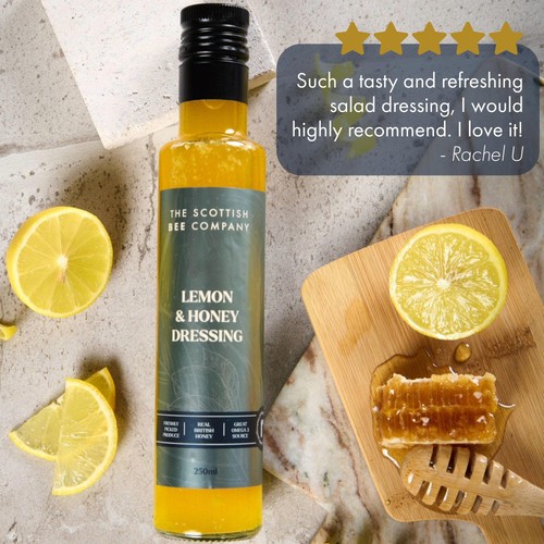 Scottish Bee Company Lemon Honey Dressing