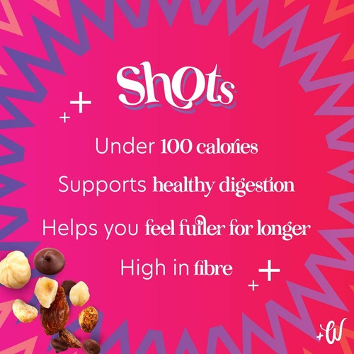 Whitworths Shots Snack Pack Chocolate & Hazelnut