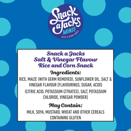 Snack a Jacks Salt & Vinegar Rice Cakes