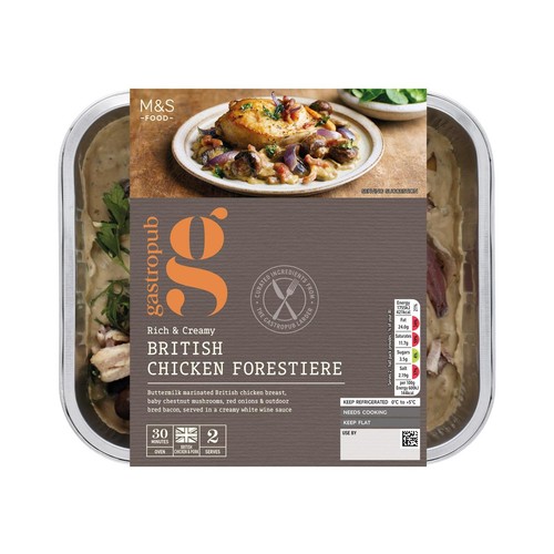 M&S Gastropub Chicken Forestiere