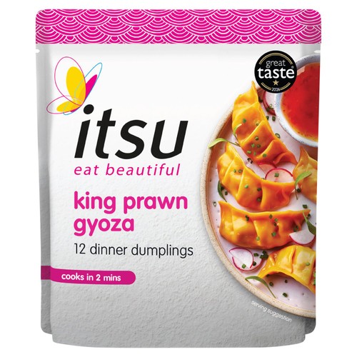 itsu 12 king prawn gyoza dinner dumplings