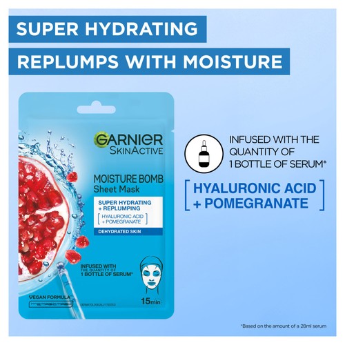 Garnier Skin Naturals Moisture Bomb Mask