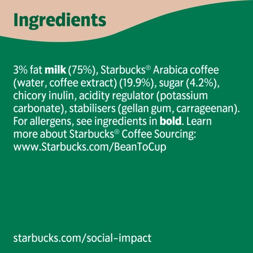 Starbucks Multiserve Caffe Latte Iced Coffee 