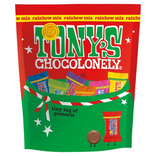 Tony's Chocolonely Tiny Tony's Christmas Fairtrade Pouch