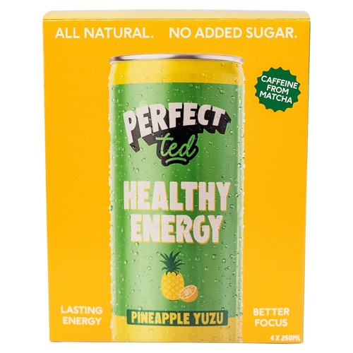 PerfectTed Natural Energy Pineapple Yuzu
