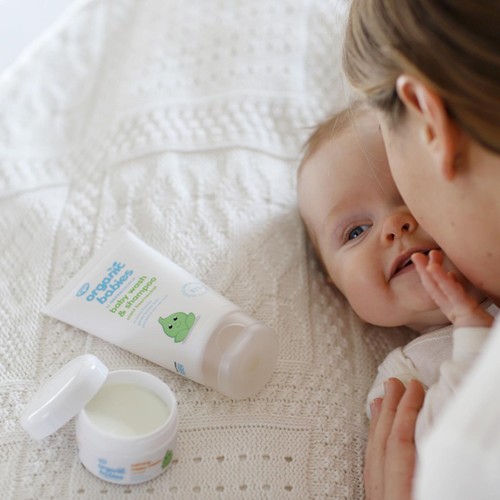 Organic Babies Scent Free Wash & Shampoo 