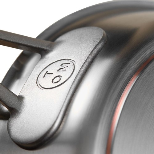 M&S X Tom Kerridge Stainless Steel 20cm Frying Pan, Silver
