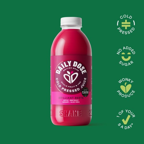 Daily Dose Brilliant Beets Cold Pressed Juice