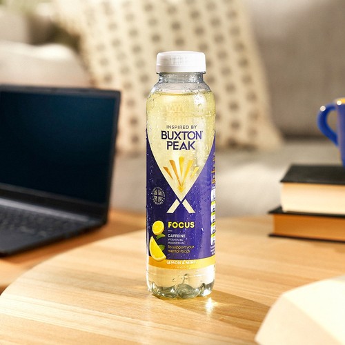 Buxton Peak Focus Lemon & Mint Still Vitamin Water