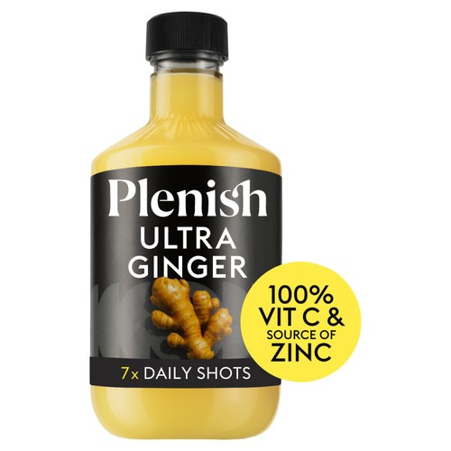 Plenish Ginger Ultra Dosing Bottle 7x Shots
