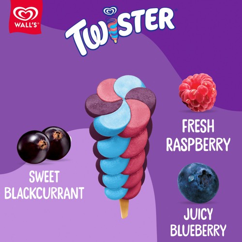 Twister Berry-licious Ice Lollies