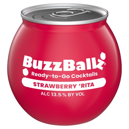 BuzzBallz Strawberry 'Rita Cocktail Can