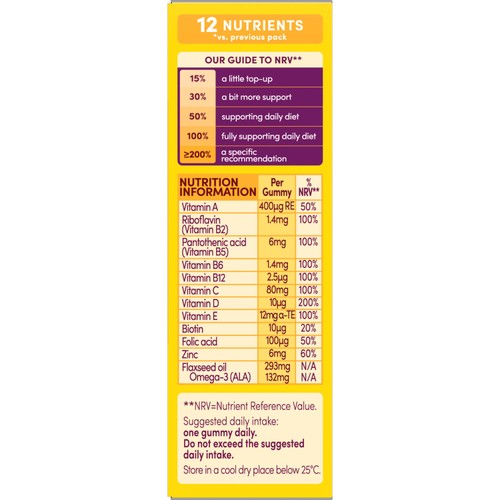 Bassetts Tropical Omega 3 & Multivitamins 7-11yrs 