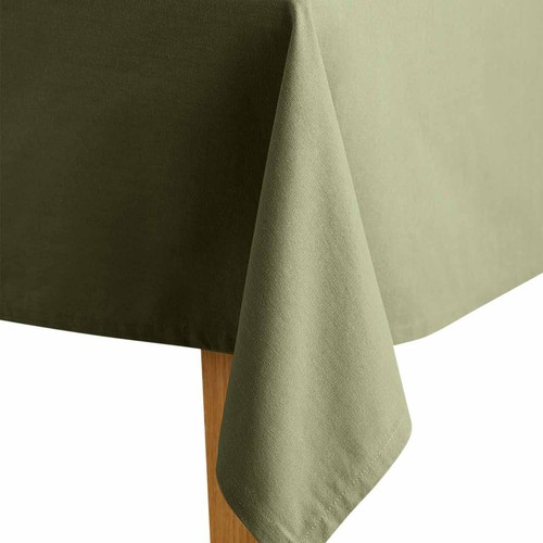 M&S Pure Cotton Tablecloth, Sage
