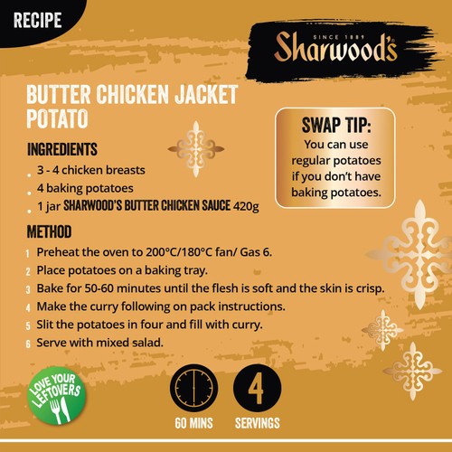 Sharwood's Butter Chicken Indian Curry Sauce