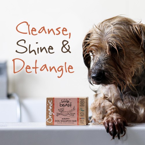 Little Beast Organic Scruffy Dog Shampoo Bar