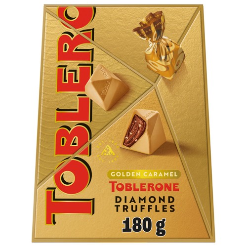 Toblerone Truffles Golden Caramel 