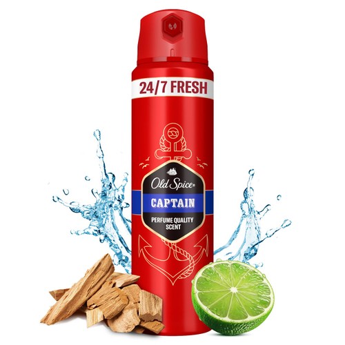 Old Spice Deodorant Spray Captain