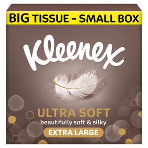Kleenex Ultra Soft XL Tissues Compact Box 40 Sheets