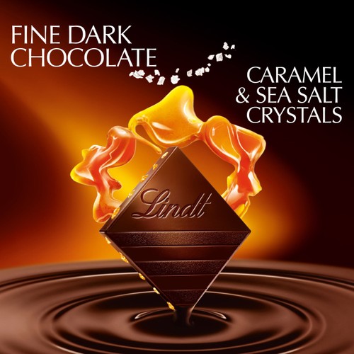 Lindt Excellence Dark Caramel Sea Salt Chocolate Bar