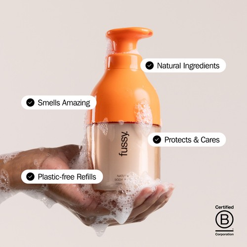 Fussy Natural Body Wash Refill Wide Eyed