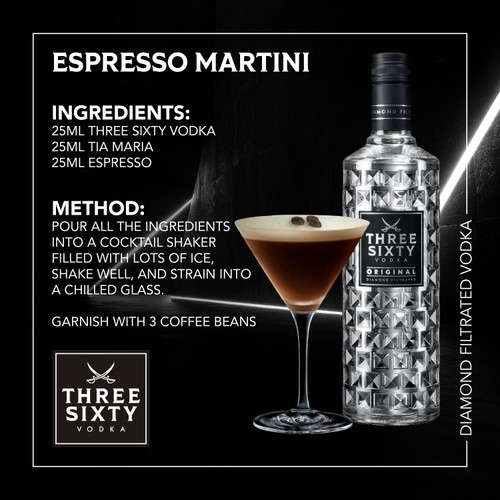 THREE SIXTY Original Premium Vodka