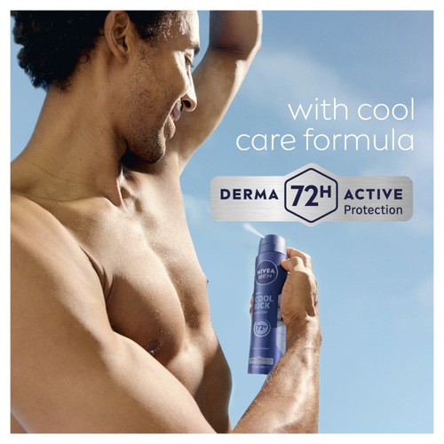 NIVEA MEN Cool Kick Anti-Perspirant Deodorant Spray 