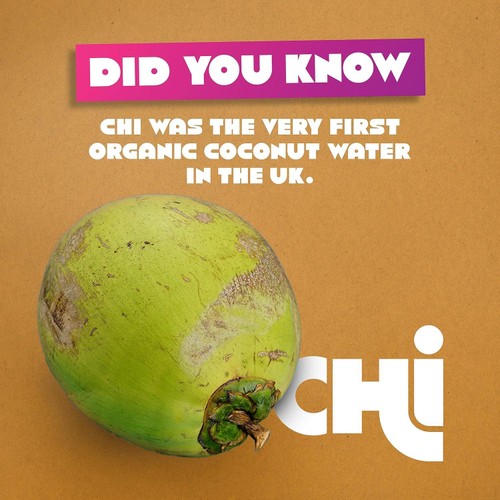 Chi 100% Organic Raw Nam Hom Coconut Water