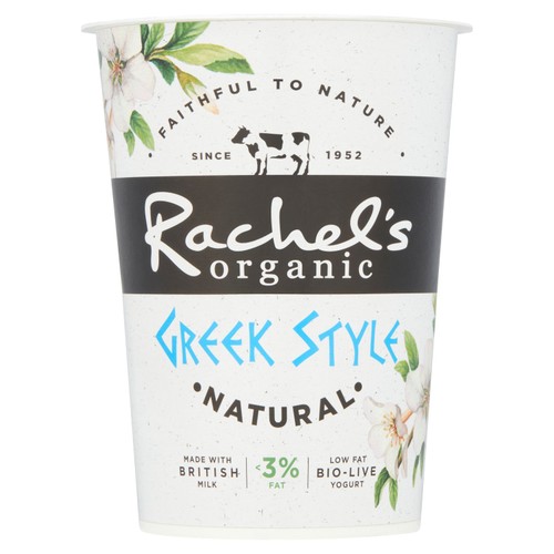 Rachel's Organic Low Fat Greek Style Natural Yogurt