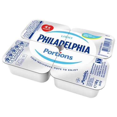 Philadelphia Light Soft Cream Cheese Snacks Mini Tub