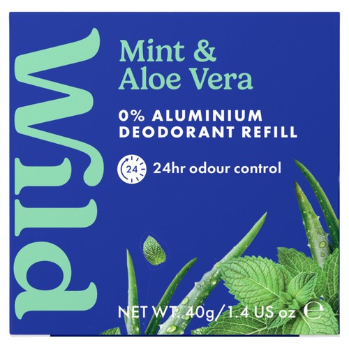 Wild Men's Mint & Aloe Vera deo refill