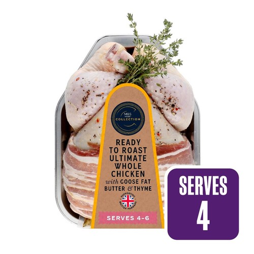 M&S British Ultimate Whole Roast Chicken