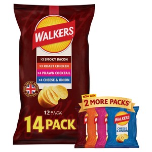 Walkers Meaty Variety Multipack Crisps