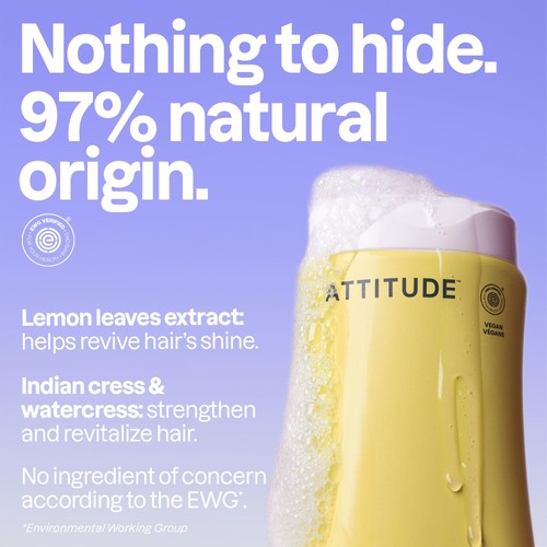 Attitude Super Leaves Shampoo Clarifying