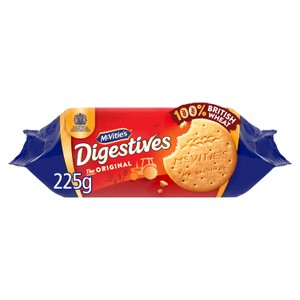 McVitie's Digestives Gold Golden Caramel Flavour Biscuits 232g
