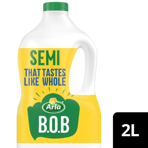 Arla BOB Semi-Skimmed Milk Tastes like Whole